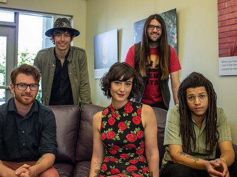 The Gold Souls perform new songs from "Good To Feel" at Capital Public Radio before their album release show at The Flamingo House.